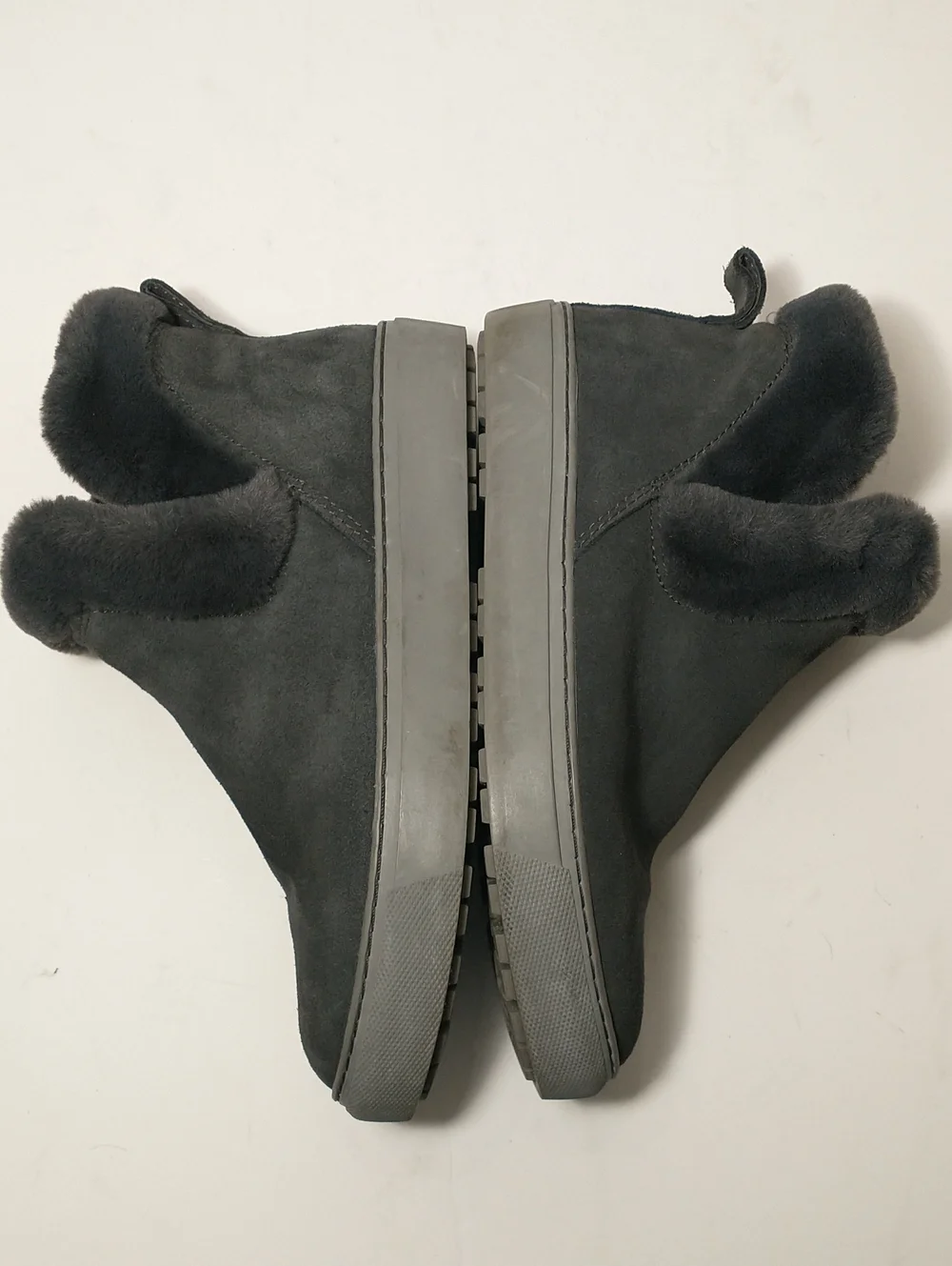 Cougar Duffy Waterproof Suede Ankle Bootie Sneaker, Gray, Size 8, Made In Canada